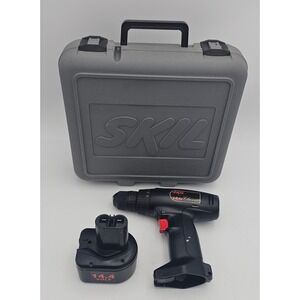 Skil 2580 14.4V Classic Cordless Drill Driver with Battery & Case For Parts